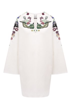 Женское хлопковое платье VALENTINO белого цвета по цене 382500 руб., арт. VB3VAV1275Y | Фото 1 Женское хлопковое платье VALENTINO белого цвета, арт. VB3VAV1275Y | Фото 1