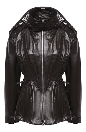 Женская кожаная куртка BOTTEGA VENETA темно-коричневого цвета по цене 499500 руб., арт. 662465/VKLC0 | Фото 1 Женская кожаная куртка BOTTEGA VENETA темно-коричневого цвета, арт. 662465/VKLC0 | Фото 1