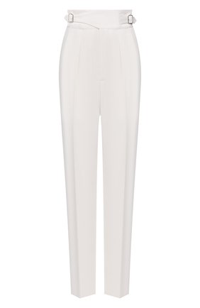Женские шерстяные брюки RALPH LAUREN белого цвета по цене 131000 руб., арт. 290840150 | Фото 1 Женские шерстяные брюки RALPH LAUREN белого цвета, арт. 290840150 | Фото 1
