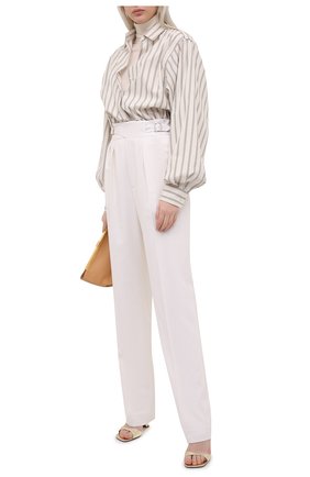 Женские шерстяные брюки RALPH LAUREN белого цвета по цене 131000 руб., арт. 290840150 | Фото 2 Женские шерстяные брюки RALPH LAUREN белого цвета, арт. 290840150 | Фото 2