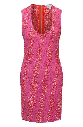 Женское платье из вискозы BOTTEGA VENETA розового цвета по цене 169500 руб., арт. 656496/V0YU0 | Фото 1 Женское платье из вискозы BOTTEGA VENETA розового цвета, арт. 656496/V0YU0 | Фото 1