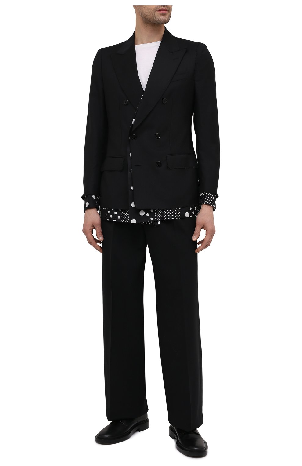 Пиджак из шерсти и шелка Dolce & Gabbana G2PL1T/FU3LS Фото 2