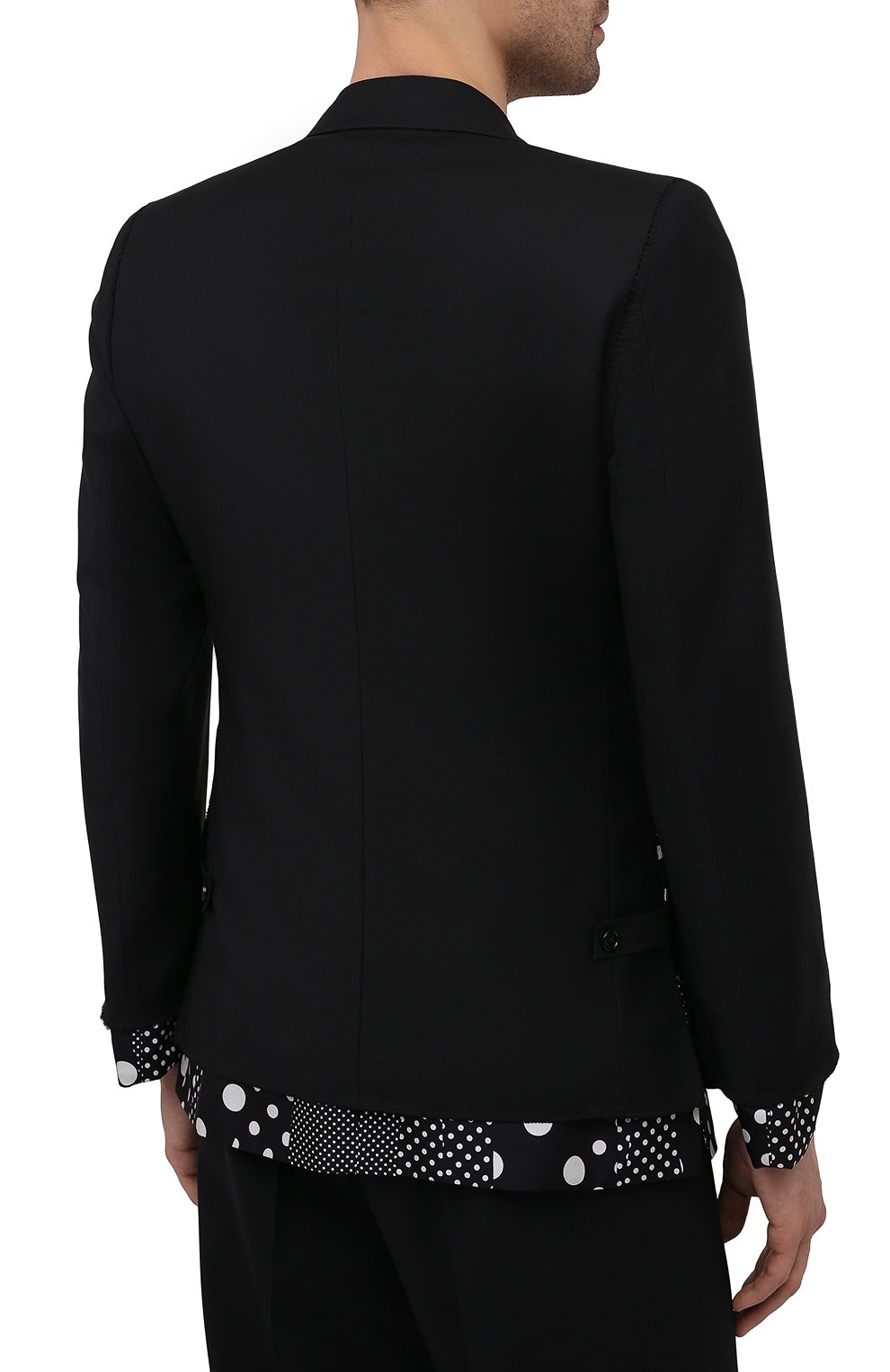Пиджак из шерсти и шелка Dolce & Gabbana G2PL1T/FU3LS Фото 4
