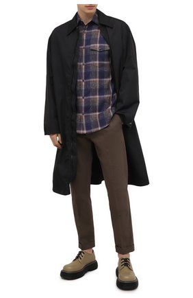 Мужская рубашка Z ZEGNA разноцветного цвета по цене 29950 руб., арт. 905093/ZCRN5 | Фото 2 Мужская рубашка Z ZEGNA разноцветного цвета, арт. 905093/ZCRN5 | Фото 2 (Материал внешний: Лиоцелл, Лен; Рукава: Длинные; Длина (для топов): Стандартные; Случай: Повседневный; Принт: Клетка; Манжеты: На пуговицах; Воротник: Кент; Стили: Кэжуэл)