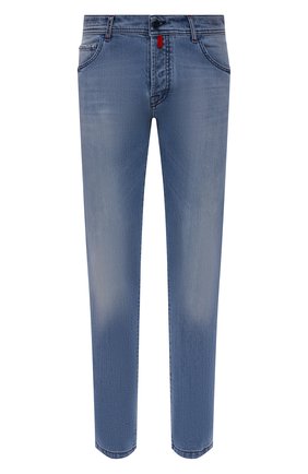Мужские джинсы KITON голубого цвета по цене 109000 руб., арт. UPNJS/J07T25 | Фото 1 Мужские джинсы KITON голубого цвета, арт. UPNJS/J07T25 | Фото 1 (Материал внешний: Хлопок, Деним; Длина (брюки, джинсы): Стандартные; Кросс-КТ: Деним; Детали: Потертости; Силуэт М (брюки): Прямые; Стили: Кэжуэл; Региональные ограничения белый список (Axapta Mercury): RU)