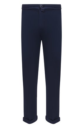 Мужские брюки KITON темно-синего цвета, арт. UFPLACJ06T91 | Фото 1 (Материал внешний: Лиоцелл, Хлопок, Растительное волокно; Длина (брюки, джинсы): Стандартные; Случай: Повседневный; Стили: Кэжуэл; Региональные ограничения белый список (Axapta Mercury): RU)