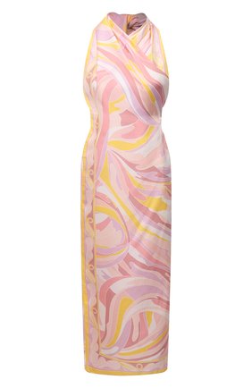Женское шелковое платье EMILIO PUCCI розового цвета по цене 61800 руб., арт. 1EWG45/1E791 | Фото 1 Женское шелковое платье EMILIO PUCCI розового цвета, арт. 1EWG45/1E791 | Фото 1