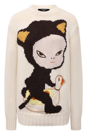 Женский хлопковый свитер STELLA MCCARTNEY разноцветного цвета по цене 76050 руб., арт. 583371/S7228 | Фото 1 Женский хлопковый свитер STELLA MCCARTNEY разноцветного цвета, арт. 583371/S7228 | Фото 1