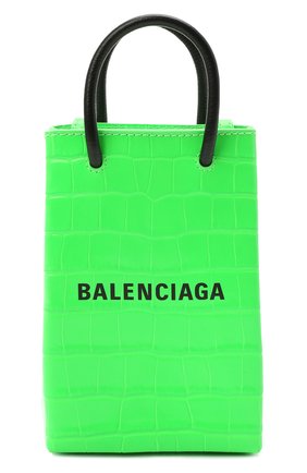Чехол для iphone BALENCIAGA зеленого цвета по цене 69750 руб., арт. 593826/1U61N | Фото 1 Чехол для iphone BALENCIAGA зеленого цвета, арт. 593826/1U61N | Фото 1