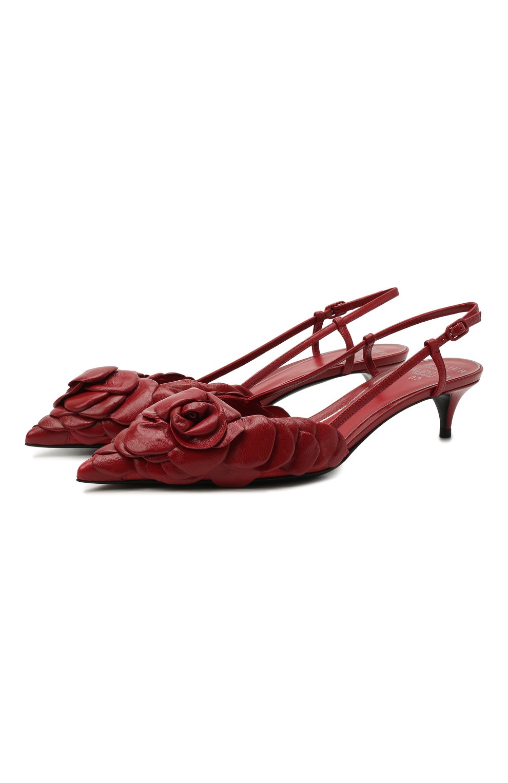 Кожаные туфли Atelier 03 Rose Edition Valentino VW0S0CB4/HLK
