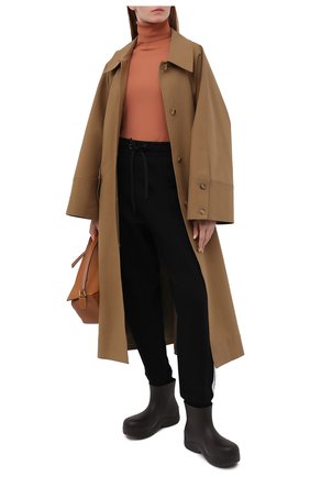 Женские хлопковые джоггеры BURBERRY черного цвета по цене 48850 руб., арт. 8040244 | Фото 2 Женские хлопковые джоггеры BURBERRY черного цвета, арт. 8040244 | Фото 2