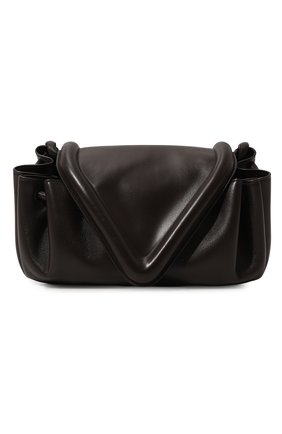 Женская сумка beak medium BOTTEGA VENETA темно-коричневого цвета по цене 182500 руб., арт. 658523/VCP30 | Фото 1 Женская сумка beak medium BOTTEGA VENETA темно-коричневого цвета, арт. 658523/VCP30 | Фото 1 (Сумки-технические: Сумки через плечо; Размер: medium; Материал: Натуральная кожа)