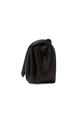 Женская сумка beak medium BOTTEGA VENETA темно-коричневого цвета по цене 182500 руб., арт. 658523/VCP30 | Фото 4 Женская сумка beak medium BOTTEGA VENETA темно-коричневого цвета, арт. 658523/VCP30 | Фото 4 (Сумки-технические: Сумки через плечо; Размер: medium; Материал: Натуральная кожа)