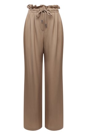 Женские брюки EMPORIO ARMANI бежевого цвета по цене 30900 руб., арт. 3K2P88/2N7RZ | Фото 1 Женские брюки EMPORIO ARMANI бежевого цвета, арт. 3K2P88/2N7RZ | Фото 1