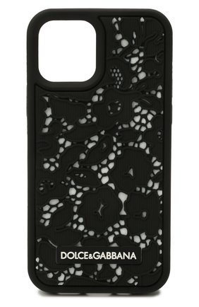 Чехол для iphone 12/12 pro DOLCE & GABBANA черного цвета по цене 8995 руб., арт. BI2907/A0700 | Фото 1 Чехол для iphone 12/12 pro DOLCE & GABBANA черного цвета, арт. BI2907/A0700 | Фото 1