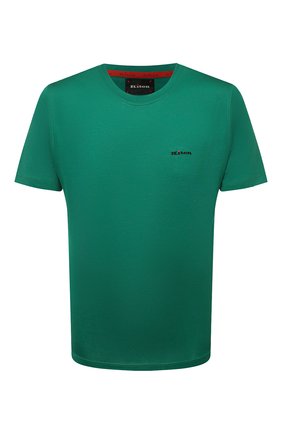 Мужская хлопковая футболка KITON зеленого цвета по цене 61950 руб., арт. UK1274 | Фото 1 Мужская хлопковая футболка KITON зеленого цвета, арт. UK1274 | Фото 1 (Материал внешний: Хлопок; Длина (для топов): Стандартные; Принт: Без принта; Рукава: Короткие; Стили: Кэжуэл; Региональные ограничения белый список (Axapta Mercury): RU)