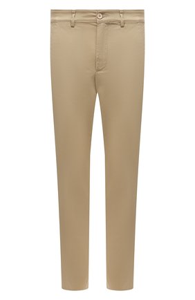 Мужские хлопковые брюки ASPESI бежевого цвета, арт. S1 A CP14 G398 | Фото 1 (Материал внешний: Хлопок; Длина (брюки, джинсы): Стандартные; Силуэт М (брюки): Чиносы; Случай: Повседневный; Стили: Минимализм)