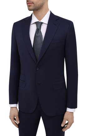 Мужской шерстяной костюм BRIONI синего цвета по цене 299500 руб., арт. RA0B00/P0A31/PRE C0UTURE | Фото 2 Мужской шерстяной костюм BRIONI синего цвета, арт. RA0B00/P0A31/PRE C0UTURE | Фото 2