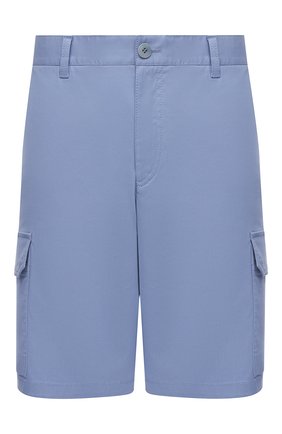 Мужские хлопковые шорты BRIONI голубого цвета по цене 72350 руб., арт. RPAJ0L/P0008/RANGIR0A | Фото 1 Мужские хлопковые шорты BRIONI голубого цвета, арт. RPAJ0L/P0008/RANGIR0A | Фото 1 (Длина Шорты М: До колена; Материал внешний: Хлопок; Мужское Кросс-КТ: Шорты-одежда; Стили: Кэжуэл; Принт: Без принта; Региональные ограничения белый список (Axapta Mercury): RU; Силуэт М (брюки): Карго; Случай: Повседневный)
