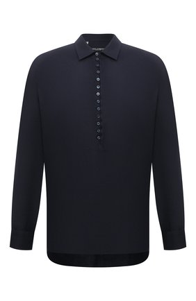 Мужская льняная рубашка DOLCE & GABBANA темно-синего цвета по цене 68000 руб., арт. G5GJ2T/FU4IK | Фото 1 Мужская льняная рубашка DOLCE & GABBANA темно-синего цвета, арт. G5GJ2T/FU4IK | Фото 1