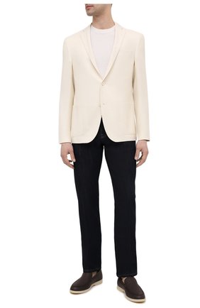 Мужской пиджак из шерсти и льна CORNELIANI белого цвета по цене 112000 руб., арт. 87XY72-1118266/90 | Фото 2 Мужской пиджак из шерсти и льна CORNELIANI белого цвета, арт. 87XY72-1118266/90 | Фото 2