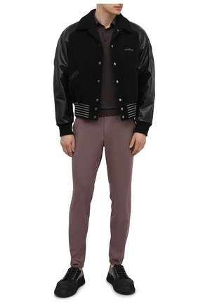 Мужское шерстяное поло ERMENEGILDO ZEGNA коричневого цвета по цене 66350 руб., арт. UWM00/132 | Фото 2 Мужское шерстяное поло ERMENEGILDO ZEGNA коричневого цвета, арт. UWM00/132 | Фото 2