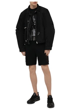 Мужская хлопковая футболка ERMENEGILDO ZEGNA темно-синего цвета по цене 25900 руб., арт. UW526/706M | Фото 2 Мужская хлопковая футболка ERMENEGILDO ZEGNA темно-синего цвета, арт. UW526/706M | Фото 2