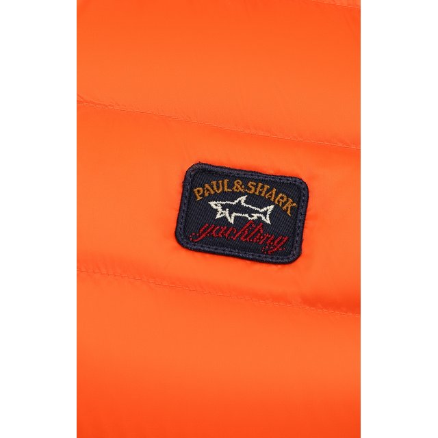 Пуховый жилет Paul&Shark C0P2007/GZ7/3XL-6XL, цвет оранжевый, размер 58 C0P2007/GZ7/3XL-6XL - фото 5