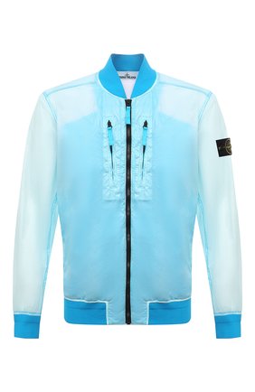 Мужской бомбер STONE ISLAND бирюзового цвета по цене 54800 руб., арт. 741543134 | Фото 1 Мужской бомбер STONE ISLAND бирюзового цвета, арт. 741543134 | Фото 1 (Материал внешний: Синтетический материал; Материал подклада: Синтетический материал; Рукава: Длинные; Длина (верхняя одежда): Короткие; Принт: Без принта; Кросс-КТ: Куртка; Стили: Гранж)