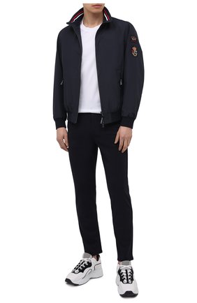 Мужские брюки 7 FOR ALL MANKIND темно-синего цвета по цене 23250 руб., арт. JSTCB570NV | Фото 2 Мужские брюки 7 FOR ALL MANKIND темно-синего цвета, арт. JSTCB570NV | Фото 2