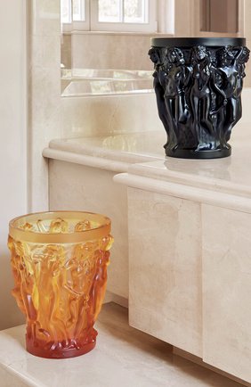 Ваза sirenes LALIQUE оранжевого цвета по цене 765500 руб., арт. 88091110 | Фото 2 Ваза sirenes LALIQUE оранжевого цвета, арт. 88091110 | Фото 2