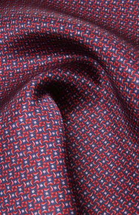 Мужской шелковый платок CORNELIANI красного цвета по цене 8995 руб., арт. 87UF27-1120398/00 | Фото 2 Мужской шелковый платок CORNELIANI красного цвета, арт. 87UF27-1120398/00 | Фото 2