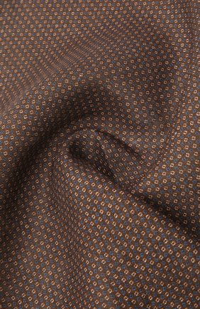 Мужской льняной платок CORNELIANI коричневого цвета по цене 7920 руб., арт. 87UF22-1120399/00 | Фото 2 Мужской льняной платок CORNELIANI коричневого цвета, арт. 87UF22-1120399/00 | Фото 2