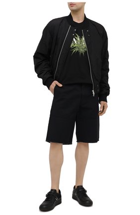 Мужская хлопковая футболка AMIRI черного цвета по цене 41500 руб., арт. MJGT009-001 | Фото 2 Мужская хлопковая футболка AMIRI черного цвета, арт. MJGT009-001 | Фото 2