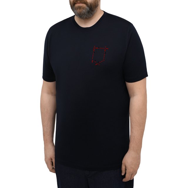 фото Хлопковая футболка kiton