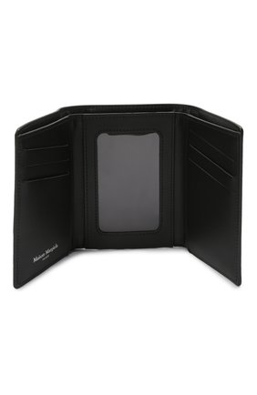 Мужской кожаное портмоне MAISON MARGIELA черного цвета по цене 32800 руб., арт. S55UI0269/P0399 | Фото 3 Мужской кожаное портмоне MAISON MARGIELA черного цвета, арт. S55UI0269/P0399 | Фото 3 (Материал: Кожа)