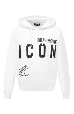 Мужской хлопковое худи DSQUARED2 белого цвета по цене 39950 руб., арт. S79GU0038/S25042 | Фото 1 Мужской хлопковое худи DSQUARED2 белого цвета, арт. S79GU0038/S25042 | Фото 1