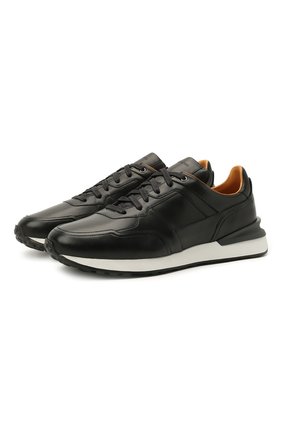 Мужские кожаные кроссовки MAGNANNI черного цвета по цене 27300 руб., арт. 22926/B0LTAN | Фото 1 Мужские кожаные кроссовки MAGNANNI черного цвета, арт. 22926/B0LTAN | Фото 1