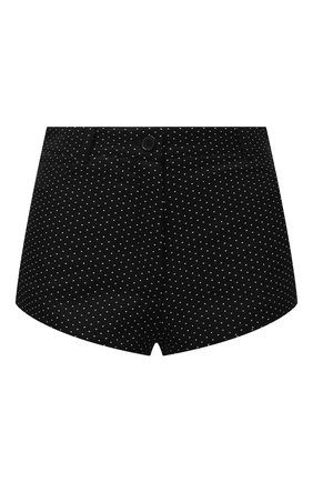 Женские джинсовые шорты SAINT LAURENT черно-белого цвета по цене 93950 руб., арт. 645965/Y836T | Фото 1 Женские джинсовые шорты SAINT LAURENT черно-белого цвета, арт. 645965/Y836T | Фото 1