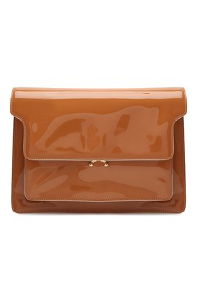 Женская сумка trunk large MARNI коричневого цвета по цене 124000 руб., арт. SBMP0076Q0/P4078 | Фото 1 Женская сумка trunk large MARNI коричневого цвета, арт. SBMP0076Q0/P4078 | Фото 1