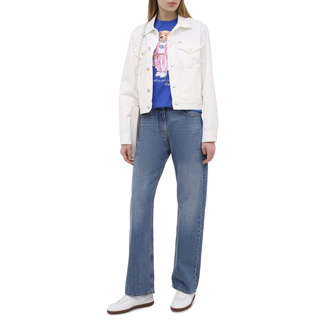 фото Хлопковая футболка polo ralph lauren