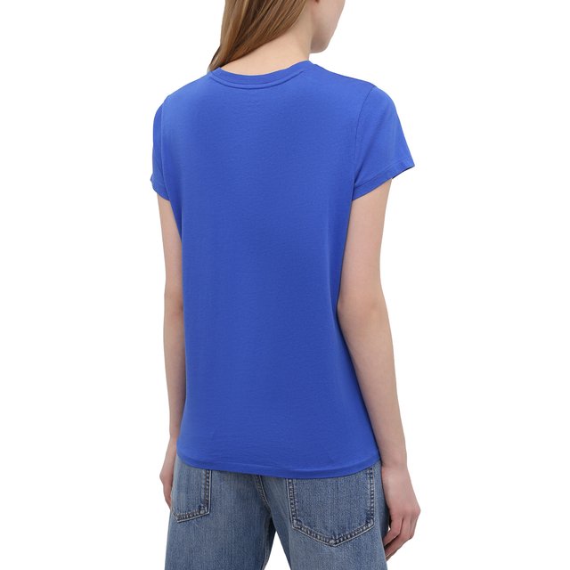 фото Хлопковая футболка polo ralph lauren