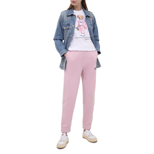 фото Хлопковая футболка polo ralph lauren