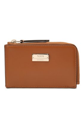 Женская кожаный футляр для ключей TOD’S коричневого цвета по цене 28300 руб., арт. XAWENBFA300PXP | Фото 1 Женская кожаный футляр для ключей TOD’S коричневого цвета, арт. XAWENBFA300PXP | Фото 1