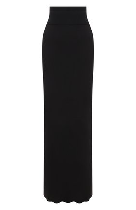 Женская юбка RICK OWENS черного цвета по цене 66250 руб., арт. RP21S3333/CC | Фото 1 Женская юбка RICK OWENS черного цвета, арт. RP21S3333/CC | Фото 1
