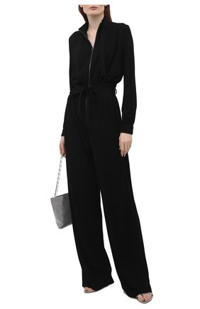 Женский комбинезон из вискозы TOM FORD черного цвета по цене 282500 руб., арт. TUJ093-FAX779 | Фото 2 Женский комбинезон из вискозы TOM FORD черного цвета, арт. TUJ093-FAX779 | Фото 2