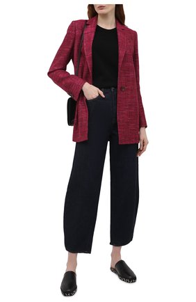 Женский шелковый жакет KITON темно-розового цвета по цене 317500 руб., арт. D49531K09T19 | Фото 2 Женский шелковый жакет KITON темно-розового цвета, арт. D49531K09T19 | Фото 2 (Женское Кросс-КТ: Жакет-одежда; Материал внешний: Шелк; Рукава: Длинные; 1-2-бортные: Однобортные; Материал подклада: Шелк; Длина (для топов): Удлиненные; Случай: Повседневный; Стили: Романтичный)