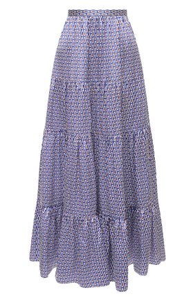 Женская шелковая юбка KITON синего цвета по цене 173000 руб., арт. D49214K09T56 | Фото 1 Женская шелковая юбка KITON синего цвета, арт. D49214K09T56 | Фото 1 (Женское Кросс-КТ: Юбка-одежда; Длина Ж (юбки, платья, шорты): Макси; Материал внешний: Шелк; Стили: Романтичный)