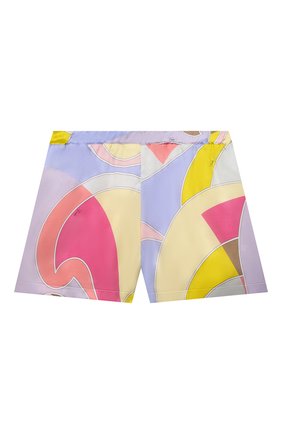 Детские хлопковые шорты EMILIO PUCCI разноцветного цвета по цене 24350 руб., арт. 9O6139 | Фото 1 Детские хлопковые шорты EMILIO PUCCI разноцветного цвета, арт. 9O6139 | Фото 1