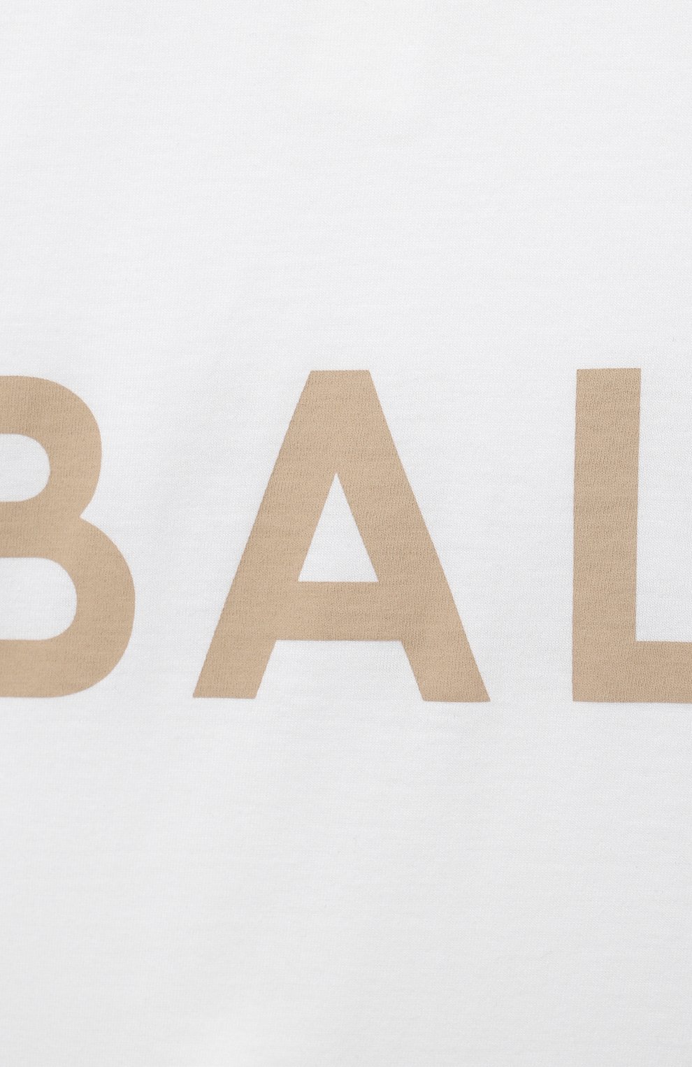 Детское компект из трех предметов BALMAIN белого цвета по цене 32500 руб., арт. 6O8A31 | Фото 8 Детское компект из трех предметов BALMAIN белого цвета, арт. 6O8A31 | Фото 8